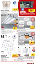 toom Baumarkt Lampe im Prospekt 