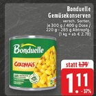 Gemüsekonserven Angebote von Bonduelle bei E center Hamm für 1,11 €