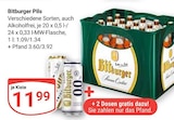 Pils im Angebot bei GLOBUS in Neuwied Pils Angebote von Bitburger bei GLOBUS Neuwied für 11,99 €