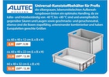 Universal-Kunststoffbehälter von ALUTEC im aktuellen V-Markt Prospekt für 8,99 €