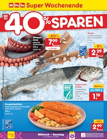 Lachs im Netto Marken-Discount Prospekt "Aktuelle Angebote" mit 65 Seiten (Dresden)