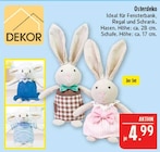 Osterdeko Hasen im Angebot bei Marktkauf in Schwabach Osterdeko Hasen Angebote von DEKOR bei Marktkauf Schwabach für 4,99 €