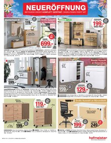 Bürostuhl im hofmeister Prospekt "NEUERÖFFNUNG" mit 12 Seiten (Reutlingen)