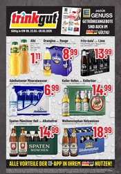 EDEKA Supermarkt Prospekt der aktuellen Woche mit 2 Seiten, gültig von 23.02.2026 bis 28.02.2026, in Bodelshausen und Umgebung Aktueller EDEKA Supermarkt Prospekt in Bodelshausen und Umgebung, "Aktuelle Angebote" mit 2 Seiten, 23.02.2026 - 28.02.2026