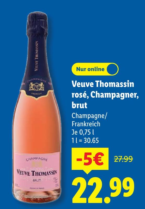 Rosé Champagner, brut