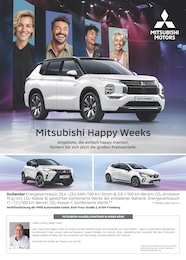 Mitsubishi Prospekt für Saarwellingen: "Mitsubishi Happy Weeks", 1 Seite, 15.09.2025 - 13.10.2025