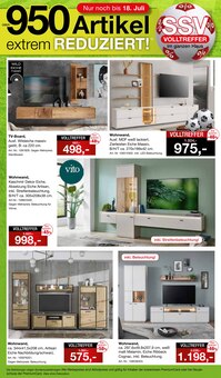 Fernseher im Möbel Inhofer Prospekt "ÜBER 950 ARTIKEL EXTREM REDUZIERT!" mit 12 Seiten (Aalen)