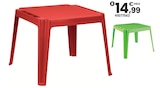 Table carrée couleur en promo chez JouéClub Table carrée couleur dans le catalogue JouéClub