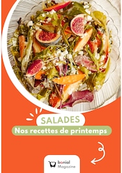 Prospectus Autres Magasins Recettes en cours à Monticello et alentours, "SALADES : Nos recettes de printemps", 1 page, 12/05/2025 - 15/06/2025 Catalogue Autres Magasins Recettes en cours à Monticello et alentours, "SALADES : Nos recettes de printemps", 1 page, 12/05/2025 - 15/06/2025
