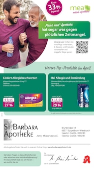mea - meine apotheke Prospekt der Woche "Unsere April-Angebote" Seite 1, 01.04.2026 bis 30.04.2026 für Eppelborn Aktueller mea - meine apotheke Prospekt "Unsere April-Angebote" Seite 1 von 4 Seiten für Eppelborn