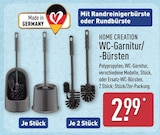 WC-Garnitur/-Bürsten von Home Creation für 2,99 € bei ALDI Nord im Angebot WC-Garnitur/-Bürsten von Home Creation im aktuellen ALDI Nord Prospekt
