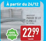 Promo Parure de lit flanelle à 22,99 € dans le catalogue Aldi à Outreau