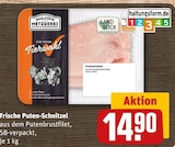 Frische Puten-Schnitzel Angebote von Landblick bei REWE Heidenheim für 14,90 €
