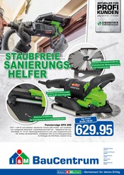 Aktueller i&M BauCentrum Baumärkte Prospekt in Tagewerben und Umgebung, "STAUBFREIE SANIERUNGSHELFER." mit 2 Seiten, 01.10.2025 - 31.10.2025