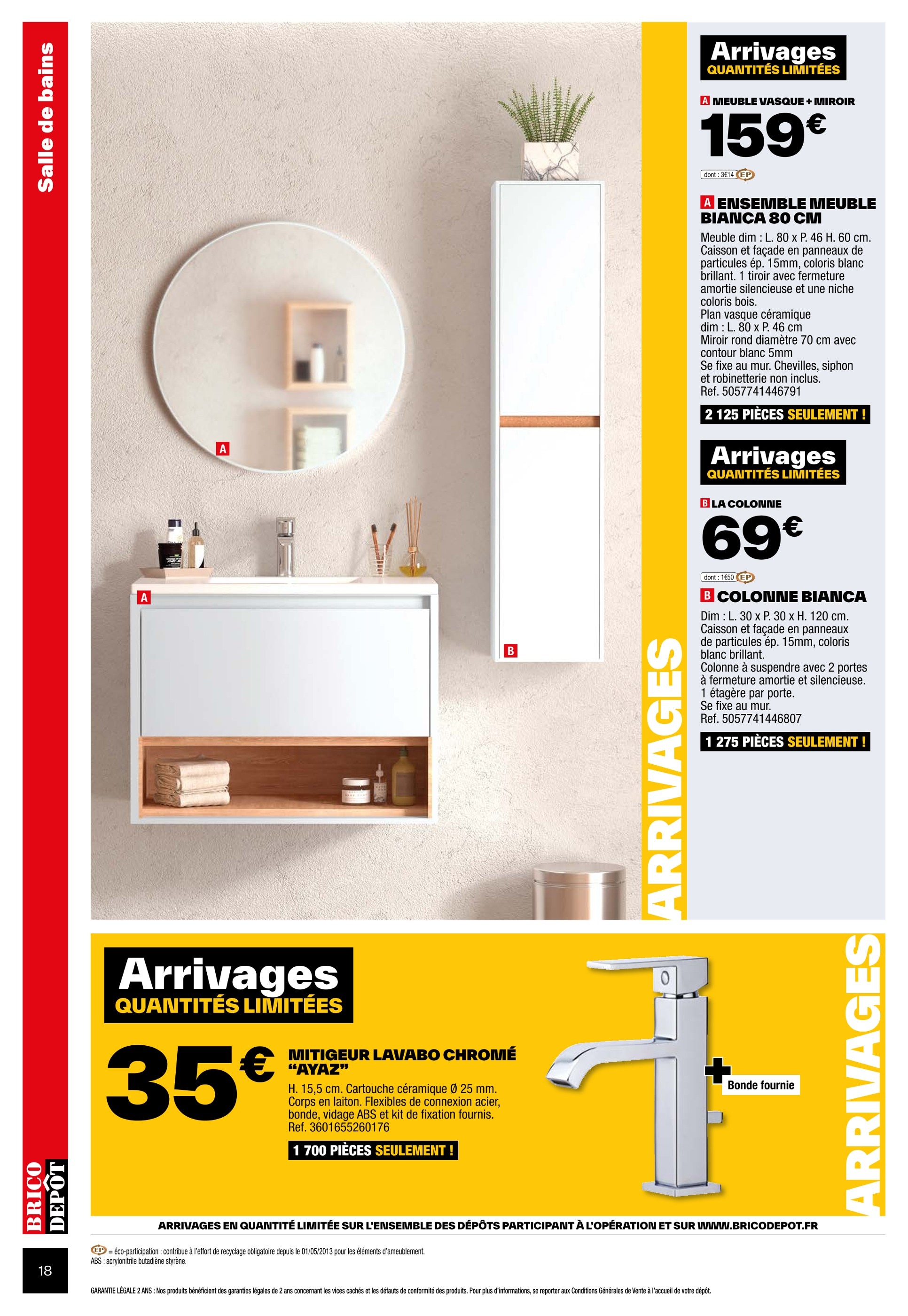 Vasque Brico D p t Promos et prix dans le catalogue de la semaine