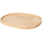 Plateau en bois d'hévéa - Action en promo à 2,49 € chez Action Plateau en bois d'hévéa - Action dans le catalogue Action