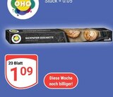 Backpapier-Zuschnitte Angebote von OHO bei GLOBUS Ludwigshafen für 1,09 €