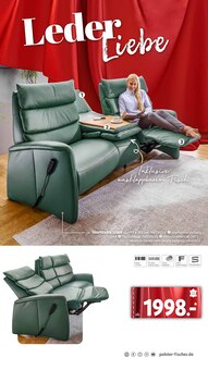 Sitzmöbel im Polstermöbel Fischer Prospekt "Spektakuläre Neueröffnung" mit 31 Seiten (Regensburg)