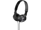 Kopfhörer im MediaMarkt Saturn Prospekt MDR-ZX310, On-ear Kopfhörer Schwarz von SONY im aktuellen MediaMarkt Saturn Prospekt für 20,99 €