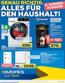 Aktueller EURONICS Prospekt (Dessau-Roßlau, 4 Seiten zum blättern EURONICS Prospekt GENAU RICHTIG. ALLES FÜR DEN HAUSHALT! mit 4 Seiten