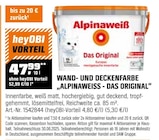 WAND- UND DECKENFARBE "ALPINAWIESS - DAS ORIGINAL" Angebote von Alpinaweiß bei OBI Coburg für 47,99 €