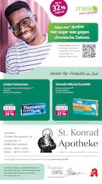 Aktueller mea - meine apotheke Apotheken Prospekt für Bad Griesbach: Unsere Juni-Angebote mit 4} Seiten, 01.06.2025 - 30.06.2025