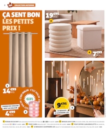 Prix et réduction Rideau dans le prospectus Gifi en cours Offre Rideau dans le catalogue Gifi du moment à la page 2
