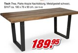 Tisch Thea Angebote bei Möbel AS Böblingen für 189,95 €