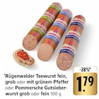 Teewurst fein Angebote von Rügenwalder bei E center Stuttgart für 1,79 €