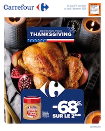 Prospectus Carrefour à Rosny-sous-Bois, "BIENVENUE POUR THANKSGIVING", 16 pages, 19/11/2024 - 02/12/2024