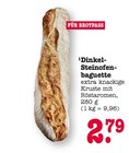 Aktuelles Dinkel-Steinofenbaguette Angebot bei E center in Karlsruhe ab 2,79 €