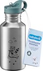 Trinkflasche Kinder Edelstahl/grün Angebote von babylove bei dm-drogerie markt Neustadt für 7,95 €