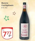 Fruchtglühwein Angebote von Mumme bei GLOBUS Braunschweig für 7,77 €