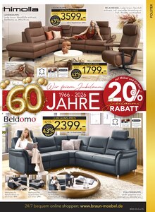 Relaxsessel im BRAUN Möbel-Center Prospekt "60 JAHRE BRAUN MÖBEL CENTER" mit 20 Seiten (Freiburg (Breisgau))