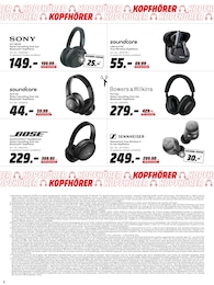 Kopfhörer Angebot im aktuellen MediaMarkt Saturn Prospekt auf Seite 2