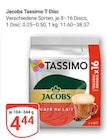 Aktuelles Tassimo T-Disc Angebot bei GLOBUS in Erlangen ab 4,44 €