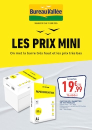 Prospectus Bureau Vallée à Bieuzy Lanvaux, "LES PRIX MINI", 8 pages, 03/06/2024 - 15/06/2024