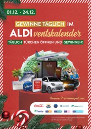 ALDI SÜD Prospekt "ALDIventskalender" für Lindenberg, 1 Seite, 18.11.2022 - 24.12.2022