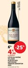 Côtes du Rhône Villages Plan de Dieu AOP Rouge 2025 - Terroir Daronton en promo chez Super U Valence à 4,50 €