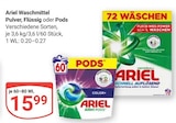 Aktuelle Waschmittel Angebote bei GLOBUS in Bochum Aktuelles Waschmittel Angebot bei GLOBUS in Bochum ab 15,99 €