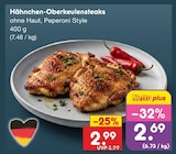 Hähnchen-Oberkeulensteaks im Angebot bei Netto Marken-Discount in Neumünster Hähnchen-Oberkeulensteaks Angebote bei Netto Marken-Discount Neumünster für 2,69 €