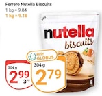 Nutella Biscuits im Angebot bei GLOBUS in Amberg Nutella Biscuits Angebote von Ferrero bei GLOBUS Amberg für 2,79 €