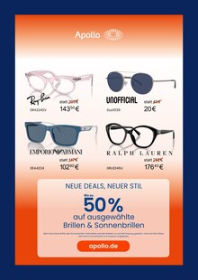 Kleidung im aktuellen Apollo Optik Prospekt (Dresden) Kleidung im Apollo Optik Prospekt "DIE APOLLO MEGA-DEALS" mit 8 Seiten (Dresden)