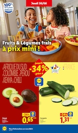 Promos Courgette dans le catalogue "La rentrée des économies !" de Lidl à la page 2 Promos Courgette dans le catalogue "La rentrée des économies !" de Lidl à la page 2