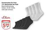 Quartersocken im Angebot bei GLOBUS in Kaarst Quartersocken Angebote von s.Oliver bei GLOBUS Kaarst für 5,99 €