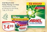 Waschmittel Pulver im Angebot bei GLOBUS in Hanau Waschmittel Pulver Angebote von Ariel bei GLOBUS Hanau für 14,99 €