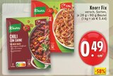 Chili Con Carne im Angebot bei EDEKA in Solingen Chili Con Carne Angebote von Knorr bei EDEKA Solingen für 0,49 €