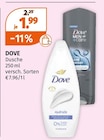 Dusche von Dove im aktuellen Müller Prospekt