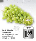 Trauben hell bei EDEKA im Prospekt "" für 1,69 €