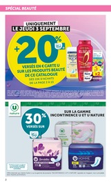 Promos Couches dans le catalogue "U Express" de U Express Couches en promo dans le catalogue U Express à la page 2
